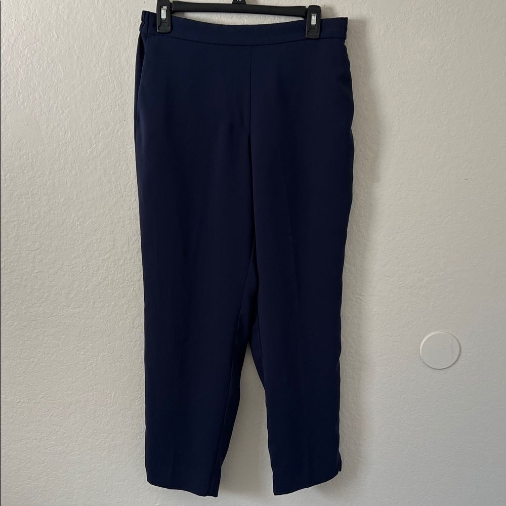 J.Crew Jamie Pant with Elastic Waist in Navy in Size 12
